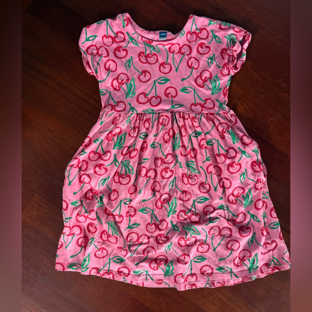 Old Navy Pink Cherry Print Dress